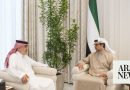 Sheikh Mansour bin Zayed receives Saudi envoy in Abu Dhabi