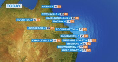 National weather forecast for Monday February 09