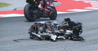 Di Giannantonio wins Catalan MotoGP Grand Prix, Alex Marquez injured in horror crash