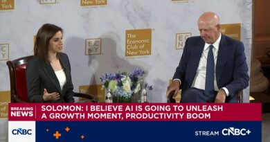 Goldman Sachs CEO David Solomon says markets are in ‘greed’ mode as AI companies seek billions