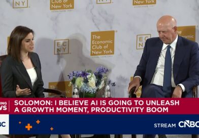 Goldman Sachs CEO David Solomon says markets are in ‘greed’ mode as AI companies seek billions
