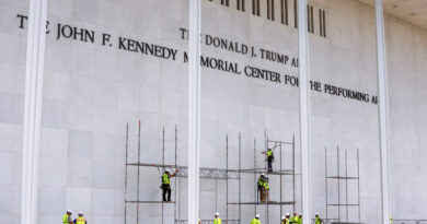 Trump name must be removed from Kennedy Center by Friday night as appeals court rejects delay