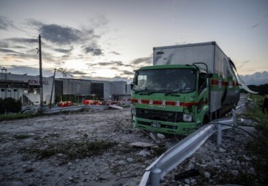 Five dead after powerful Japan quake, others missing