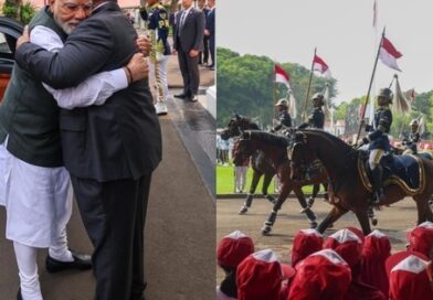 Guards on horseback and a warm embrace: Indonesia welcomes PM Modi with spectacular pageantry