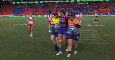 Knights star departs with injury Knights star departs with injury