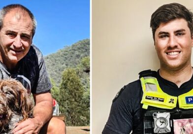 Batman socks, a dog fountain, a cafe corner: Quiet tributes for two fallen officers Batman socks, a dog fountain, a cafe corner: Quiet tributes for two fallen officers