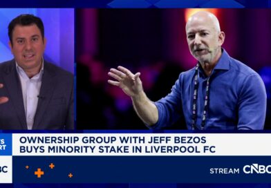 Group including Jeff Bezos buys minority stake in Liverpool FC, with option to become controlling owner