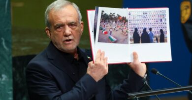 Iran’s president blames U.S., Israel for global instability in defiant UN speech Iran’s president blames U.S., Israel for global instability in defiant UN speech