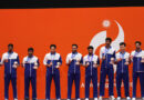 (SP)JAPAN-ICHINOMIYA-ASIAN GAMES-BADMINTON-MEN’S TEAM-AWARDING CEREMONY (SP)JAPAN-ICHINOMIYA-ASIAN GAMES-BADMINTON-MEN’S TEAM-AWARDING CEREMONY