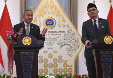 INDONESIA-JAKARTA-SINGAPORE-FM-JOINT PRESS CONFERENCE