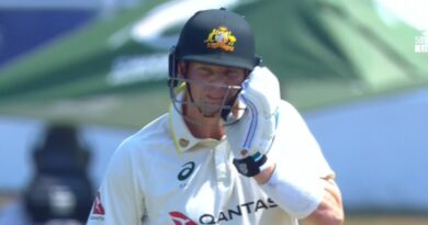 Smith cops bouncer to the helmet